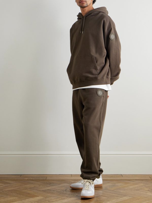 Rove Logo-Appliquéd Cotton-Jersey Hoodie - OU Rove Logo-Appliquéd Cotton-Jersey Hoodie - OU