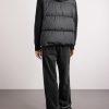 HyBridge® Wool and Quilted Shell Hooded Down Jacket - BK HyBridge® Wool and Quilted Shell Hooded Down Jacket - BK