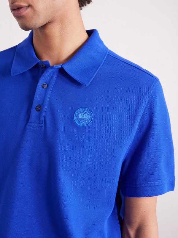 Beckley Logo-Appliquéd Paneled Cotton-Piqué Polo Shirt - CU Beckley Logo-Appliquéd Paneled Cotton-Piqué Polo Shirt - CU