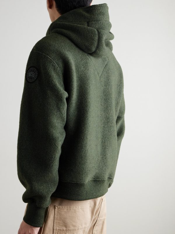 Chilliwack Recycled Wool-Blend Fleece Zip-Up Hoodie - BK Chilliwack Recycled Wool-Blend Fleece Zip-Up Hoodie - BK