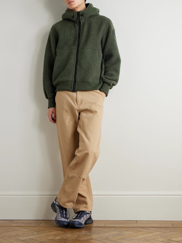Chilliwack Recycled Wool-Blend Fleece Zip-Up Hoodie - OU Chilliwack Recycled Wool-Blend Fleece Zip-Up Hoodie - OU