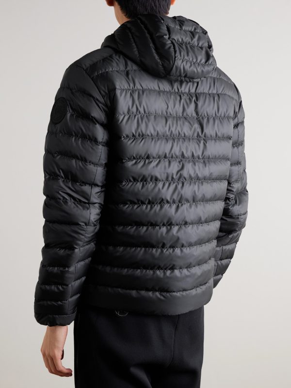 Stratus Quilted Recycled-Ripstop Hooded Down Jacket - BK Stratus Quilted Recycled-Ripstop Hooded Down Jacket - BK