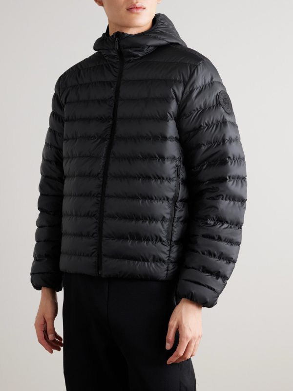 Stratus Quilted Recycled-Ripstop Hooded Down Jacket - FR Stratus Quilted Recycled-Ripstop Hooded Down Jacket - FR