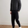 Stratus Quilted Recycled-Ripstop Hooded Down Jacket - OU Stratus Quilted Recycled-Ripstop Hooded Down Jacket - OU