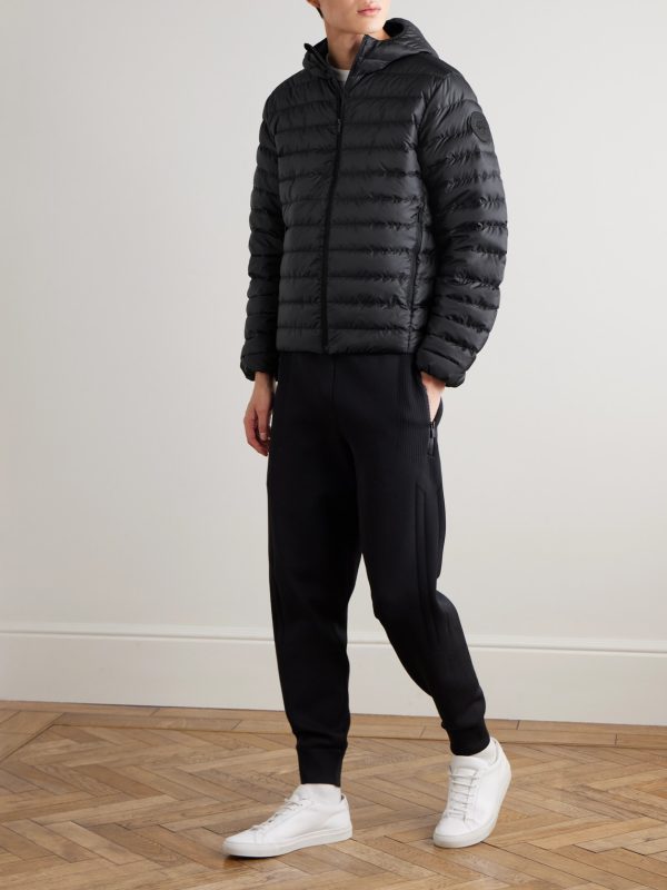 Stratus Quilted Recycled-Ripstop Hooded Down Jacket - OU Stratus Quilted Recycled-Ripstop Hooded Down Jacket - OU