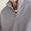 Rove Half-Zip Cotton-Jersey Sweater - CU Rove Half-Zip Cotton-Jersey Sweater - CU