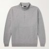 Rove Half-Zip Cotton-Jersey Sweater Rove Half-Zip Cotton-Jersey Sweater