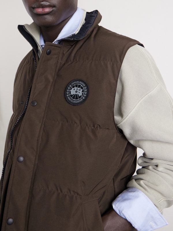 Black Label Garson Quilted Shell Down Gilet - CU