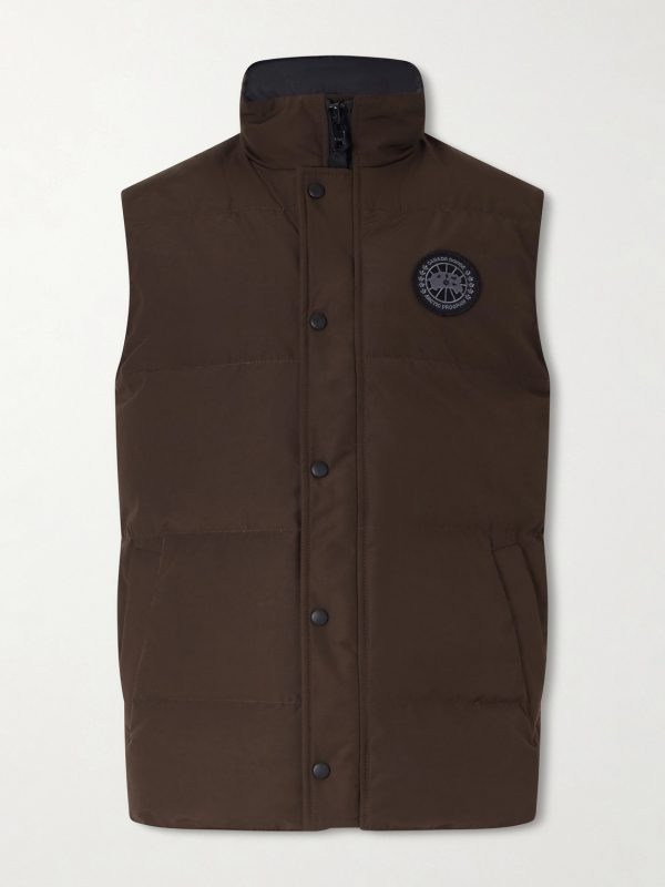 Black Label Garson Quilted Shell Down Gilet