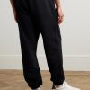 Rove Logo-Appliquéd Cotton-Jersey Sweatpants - BK