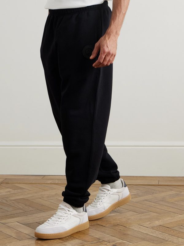 Rove Logo-Appliquéd Cotton-Jersey Sweatpants - FR