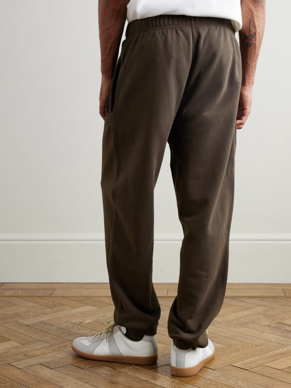 Rove Logo-Appliquéd Cotton-Jersey Sweatpants - BK Rove Logo-Appliquéd Cotton-Jersey Sweatpants - BK