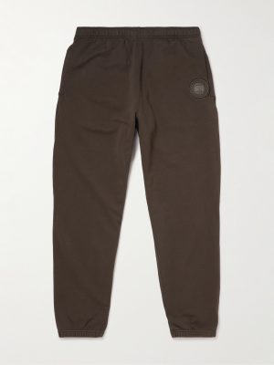 Rove Logo-Appliquéd Cotton-Jersey Sweatpants Rove Logo-Appliquéd Cotton-Jersey Sweatpants