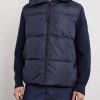 HyBridge® Wool and Quilted Shell Hooded Down Jacket - FR