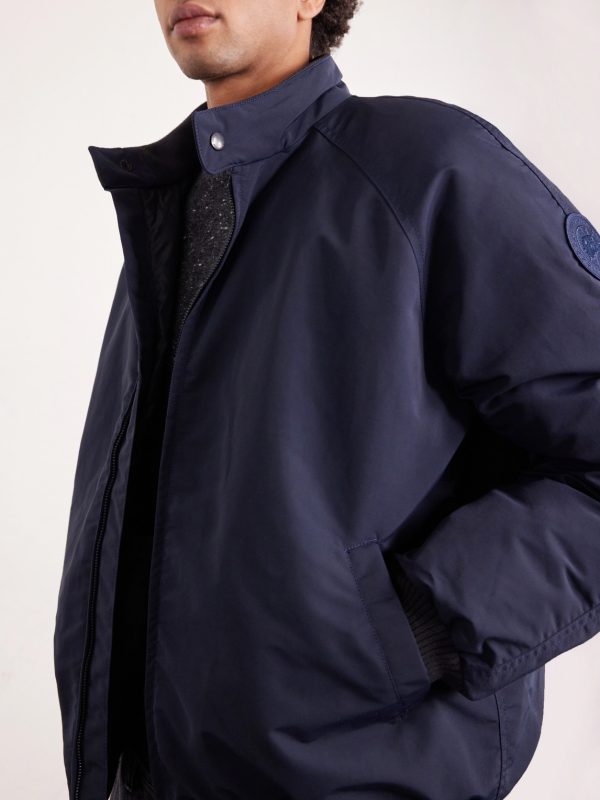 Legacy Organic Cotton-Blend Down Bomber Jacket - CU Legacy Organic Cotton-Blend Down Bomber Jacket - CU