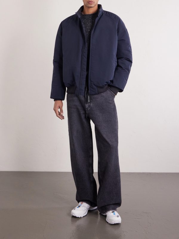 Legacy Organic Cotton-Blend Down Bomber Jacket - OU Legacy Organic Cotton-Blend Down Bomber Jacket - OU