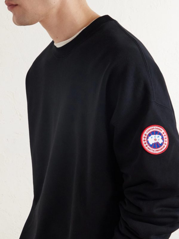 Rove Logo-Embroidered Cotton-Jersey Sweater - CU