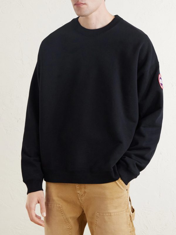 Rove Logo-Embroidered Cotton-Jersey Sweater - FR