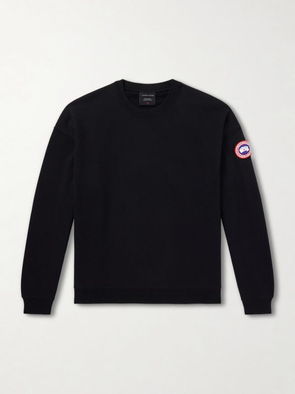 Rove Logo-Embroidered Cotton-Jersey Sweater
