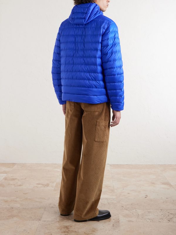 Stratus Quilted Recycled-Ripstop Hooded Down Jacket - BK Stratus Quilted Recycled-Ripstop Hooded Down Jacket - BK