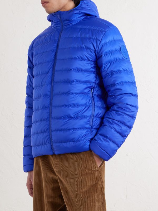 Stratus Quilted Recycled-Ripstop Hooded Down Jacket - FR Stratus Quilted Recycled-Ripstop Hooded Down Jacket - FR