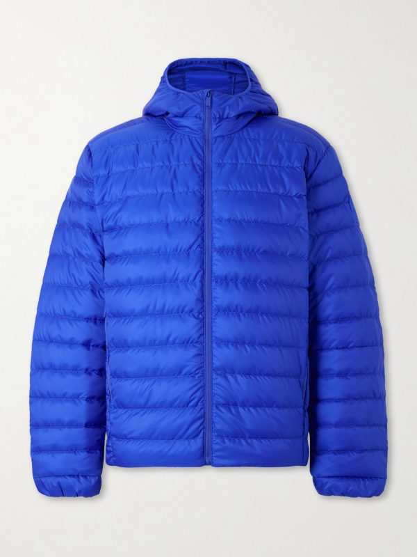 Stratus Quilted Recycled-Ripstop Hooded Down Jacket Stratus Quilted Recycled-Ripstop Hooded Down Jacket