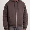 Fuse Reversible Cotton-Jersey and Quilted Shell Down Hoodie - FR Fuse Reversible Cotton-Jersey and Quilted Shell Down Hoodie - FR