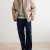 Beaumont Corduroy-Trimmed Cotton Jacket - OU