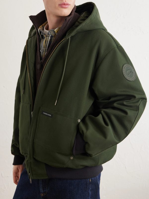 Beaumont Cotton-Canvas Hooded Jacket - CU Beaumont Cotton-Canvas Hooded Jacket - CU