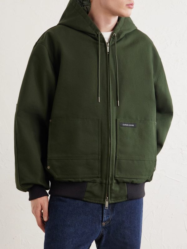 Beaumont Cotton-Canvas Hooded Jacket - FR Beaumont Cotton-Canvas Hooded Jacket - FR