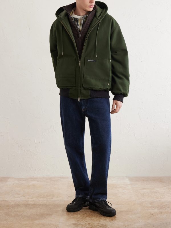Beaumont Cotton-Canvas Hooded Jacket - OU Beaumont Cotton-Canvas Hooded Jacket - OU