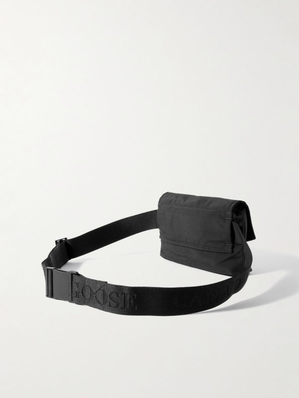 Logo-Appliquéd Shell Belt Bag - BK Logo-Appliquéd Shell Belt Bag - BK