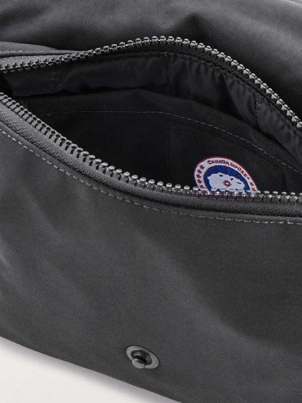 Logo-Appliquéd Shell Belt Bag - E1 Logo-Appliquéd Shell Belt Bag - E1