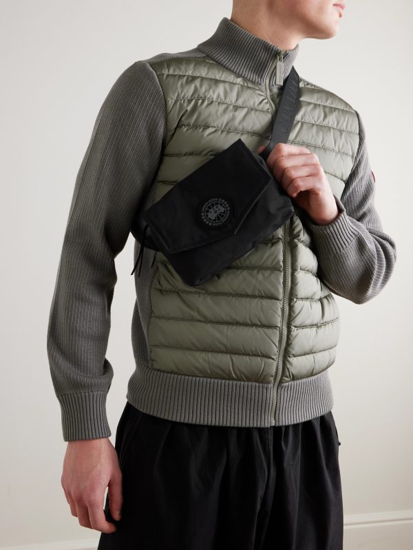 Logo-Appliquéd Shell Belt Bag - OU Logo-Appliquéd Shell Belt Bag - OU