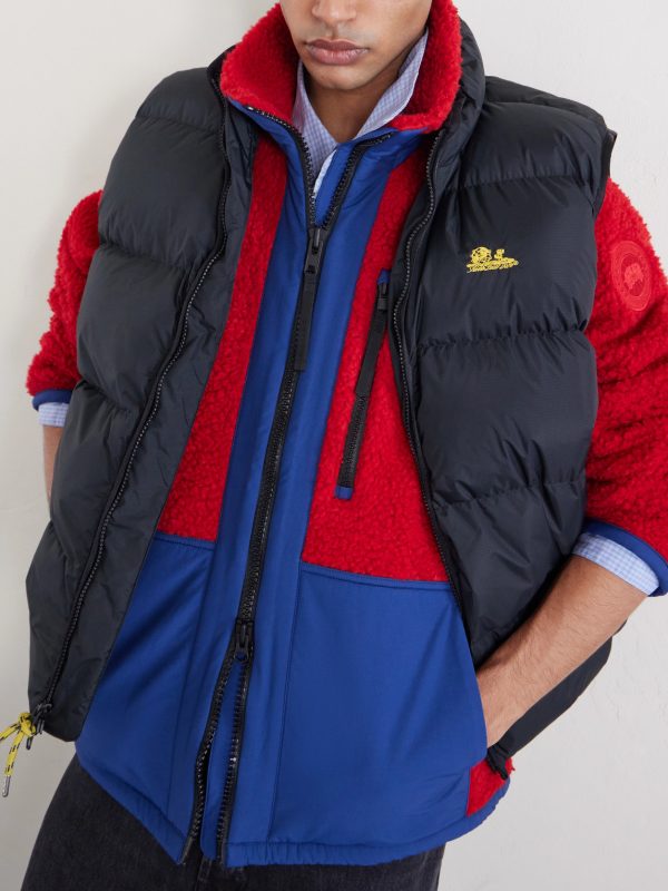 Westport Logo-Appliquéd Wool-Blend Fleece and Cotton-Blend Jacket - CU Westport Logo-Appliquéd Wool-Blend Fleece and Cotton-Blend Jacket - CU