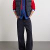 Westport Logo-Appliquéd Wool-Blend Fleece and Cotton-Blend Jacket - OU Westport Logo-Appliquéd Wool-Blend Fleece and Cotton-Blend Jacket - OU