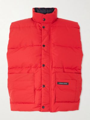 Ledger Quilted Cotton-Blend Down Gilet Ledger Quilted Cotton-Blend Down Gilet