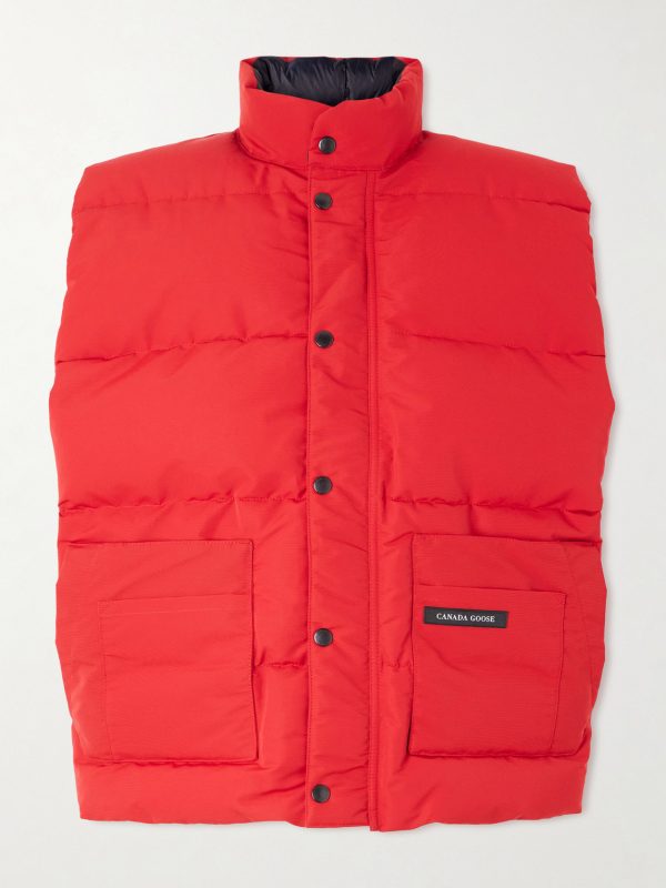 Ledger Quilted Cotton-Blend Down Gilet Ledger Quilted Cotton-Blend Down Gilet