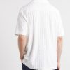 Roberto Terry Cotton and Linen-Blend Jacquard Shirt - BK Roberto Terry Cotton and Linen-Blend Jacquard Shirt - BK