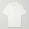 Roberto Terry Cotton and Linen-Blend Jacquard Shirt Roberto Terry Cotton and Linen-Blend Jacquard Shirt
