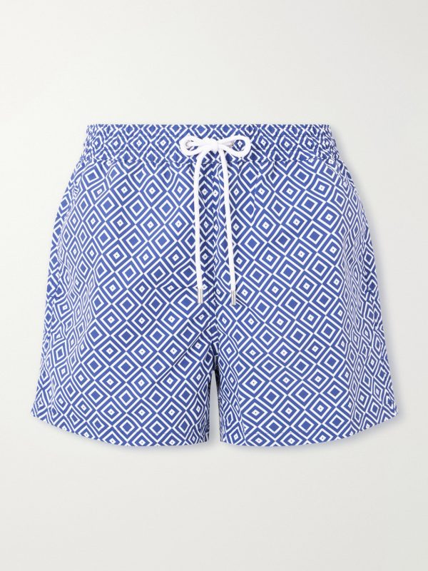 Rio Straight-Leg Mid-Length Recycled Swim Shorts Rio Straight-Leg Mid-Length Recycled Swim Shorts