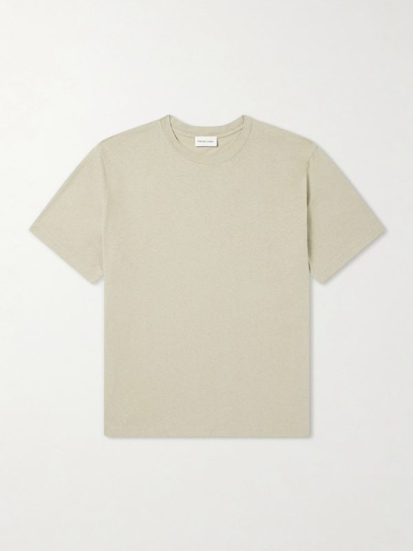 Dinis Linen-Blend T-Shirt Dinis Linen-Blend T-Shirt