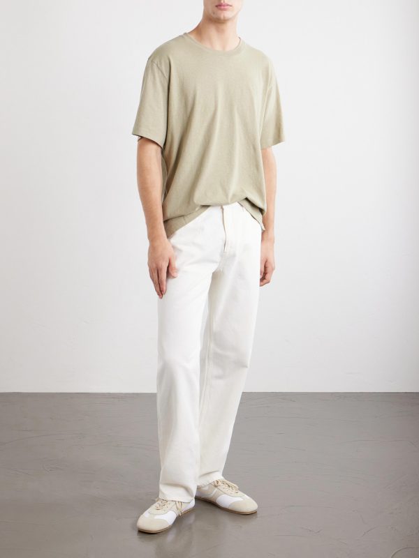 Dinis Linen-Blend T-Shirt - OU Dinis Linen-Blend T-Shirt - OU