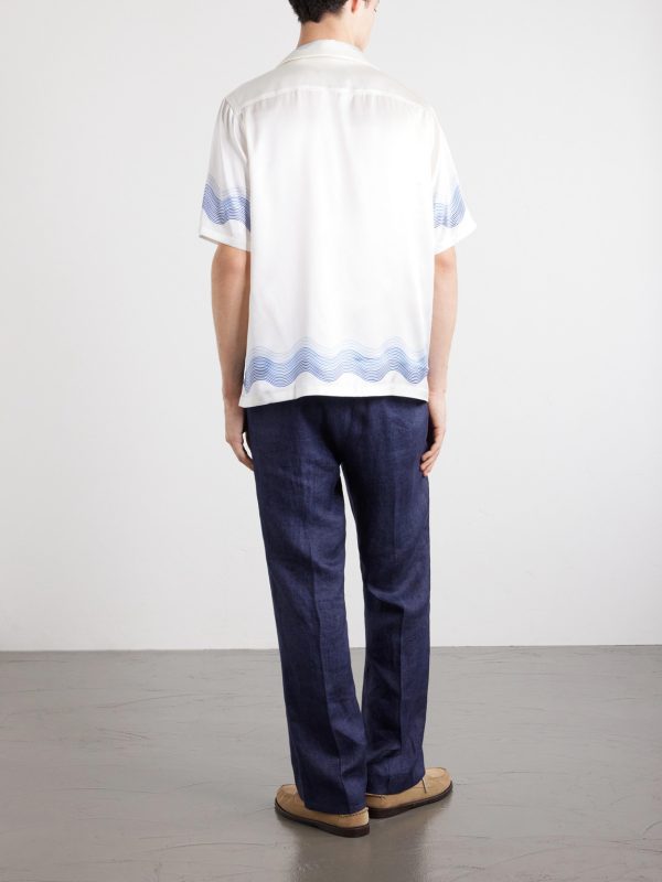 Roberto Silk Shirt - BK