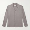 Safra Camp-Collar Wool Shirt Safra Camp-Collar Wool Shirt