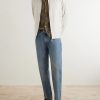 Tomas Striped Linen and Cotton-Blend Blouson Jacket - OU Tomas Striped Linen and Cotton-Blend Blouson Jacket - OU