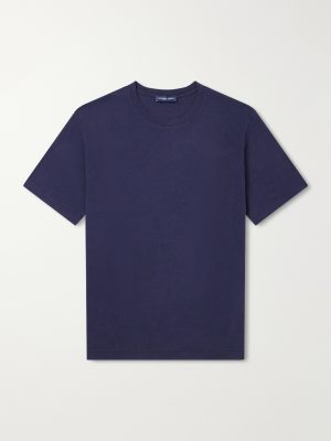Dinis Linen-Blend T-Shirt