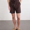 Augusto Cotton and Linen-Blend Jacquard Terry Shorts - FR Augusto Cotton and Linen-Blend Jacquard Terry Shorts - FR