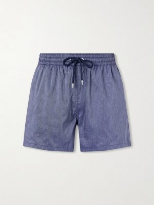 Rio Straight-Leg Linen Blend Swim Short Rio Straight-Leg Linen Blend Swim Short