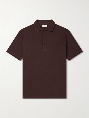 Luca Organic Cotton Piqué Polo Shirt Luca Organic Cotton Piqué Polo Shirt